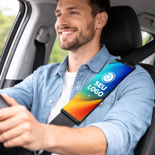 Protetor de Cinto de Segurança Neoprene Personalizado
