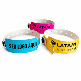 Pulseira pvc Personalizada