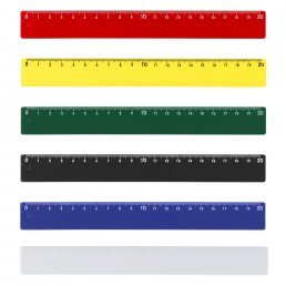 Régua Plástica Colorida 20 cm Personalizada