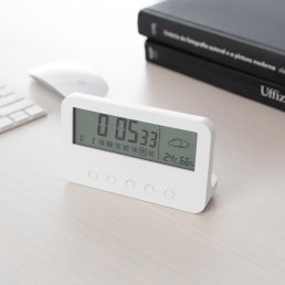 Relógio Digital com Alarme Personalizada