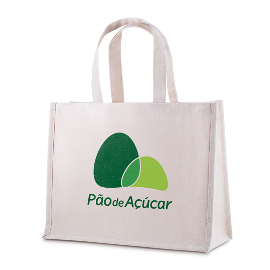 Sacola de Algodão Cru Personalizada