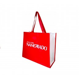 Sacola Ráfia Laminada e Alça Reforçada Personalizada