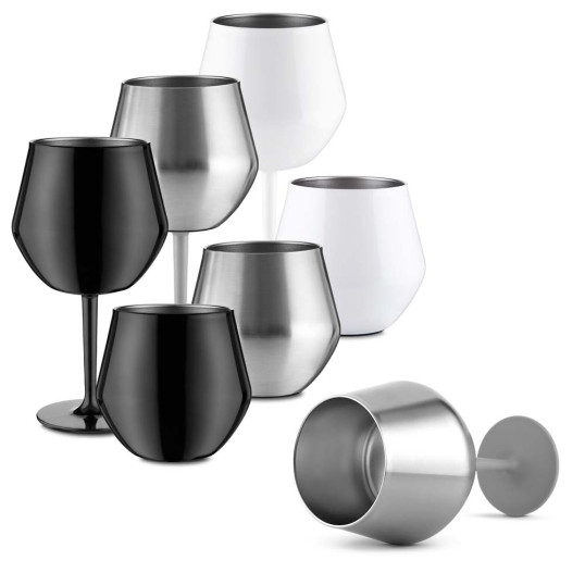 Taça e Copo Térmica Inox 350ml Personalizada