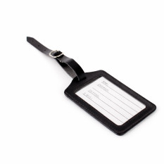 Tag Identificadora para Bagagem em Couro Sintético Personalizada