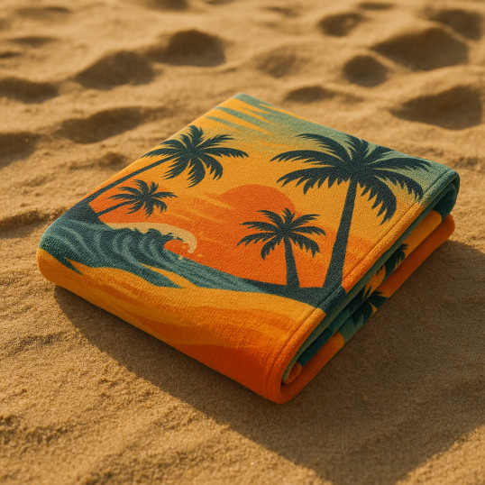 Toalha de Praia Personalizada 
