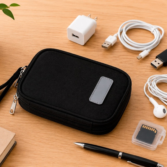 Estojo Organizador para Acessórios Eletrônicos Personalizado